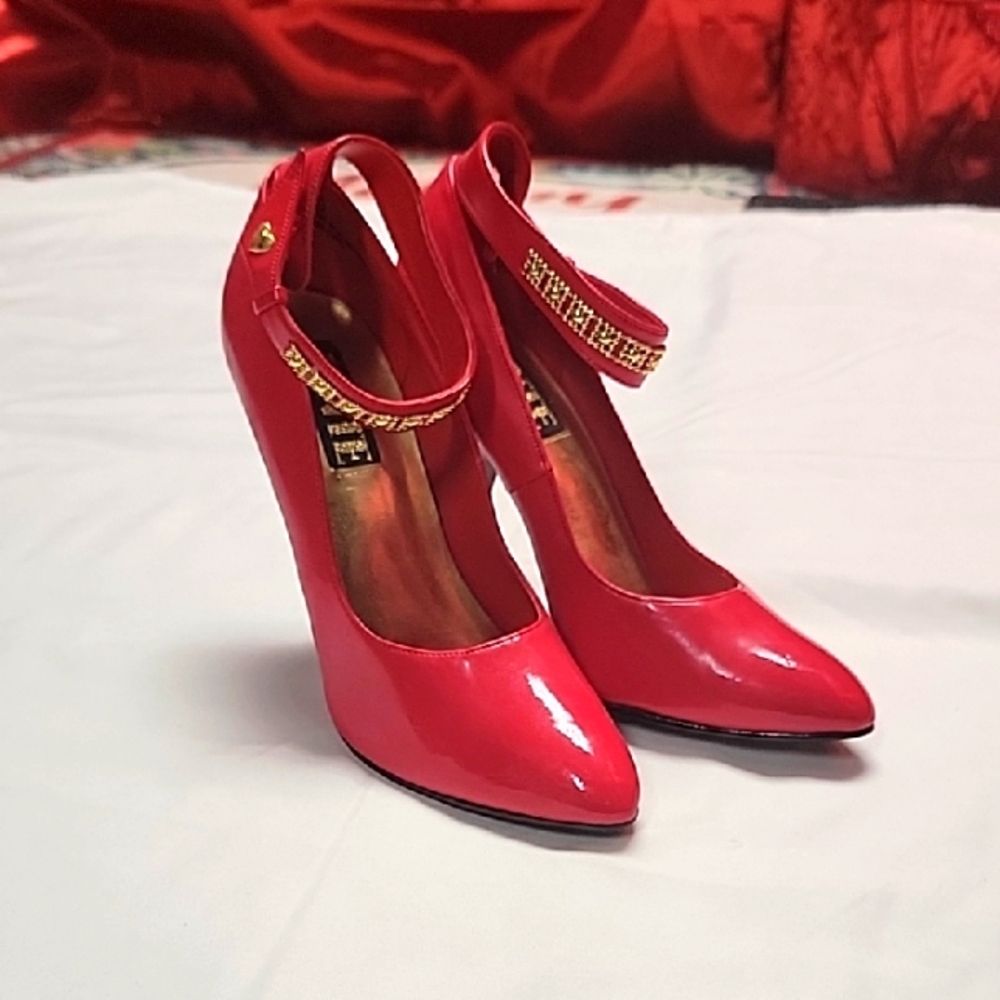 Elegant Red Women's High Heels